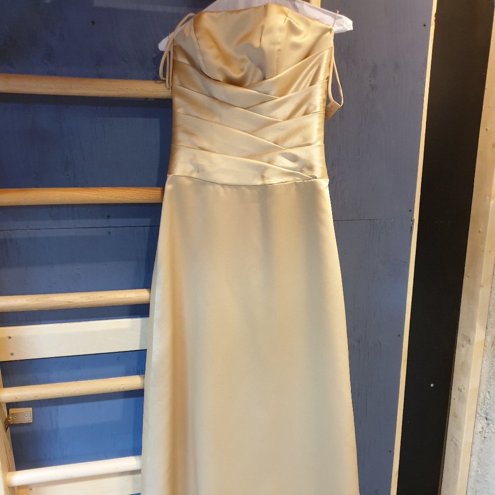 Gold Bridesmaid/Evening dress